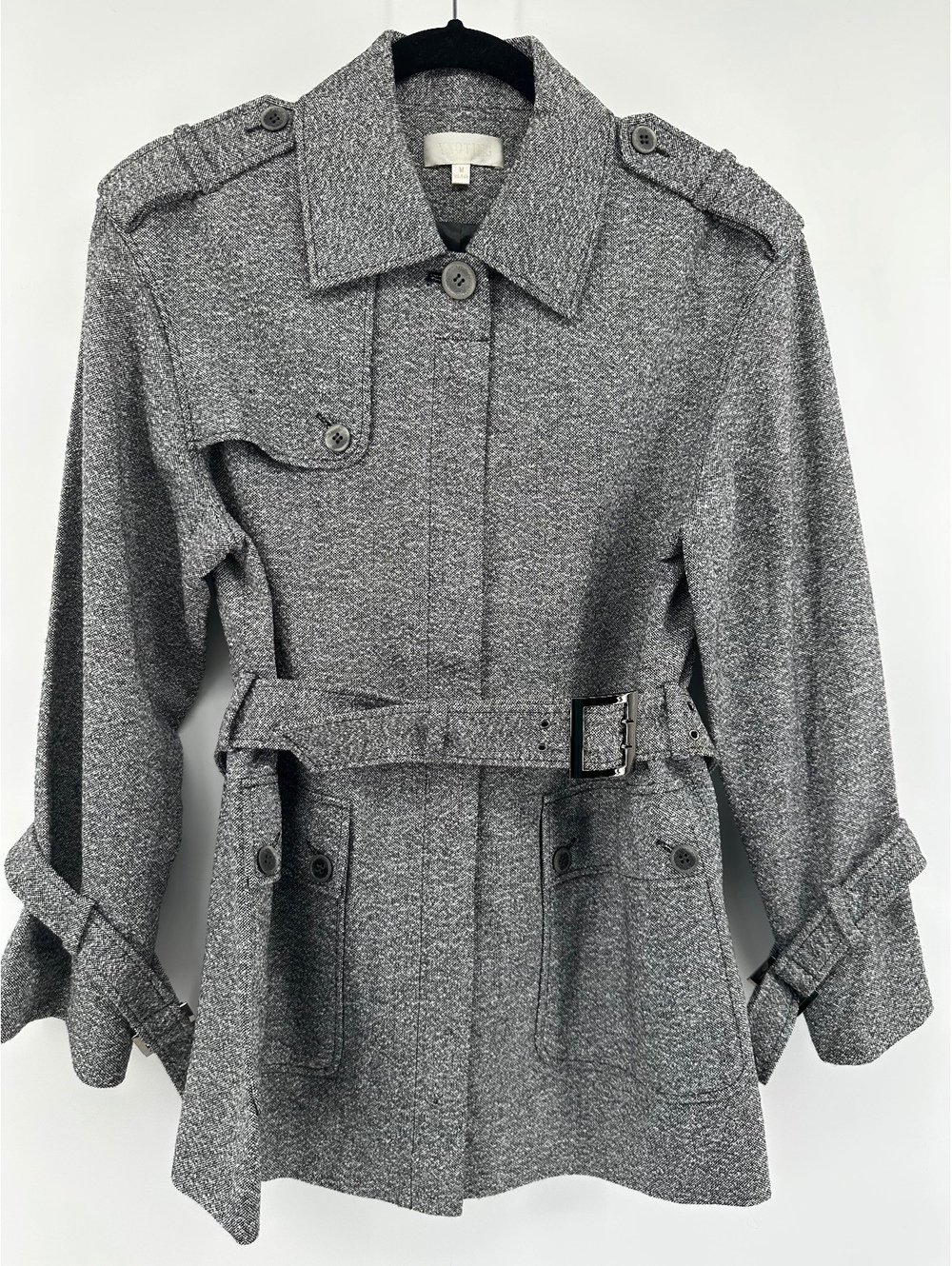 YAOTING Women’s Grey Jacket – Size Medium